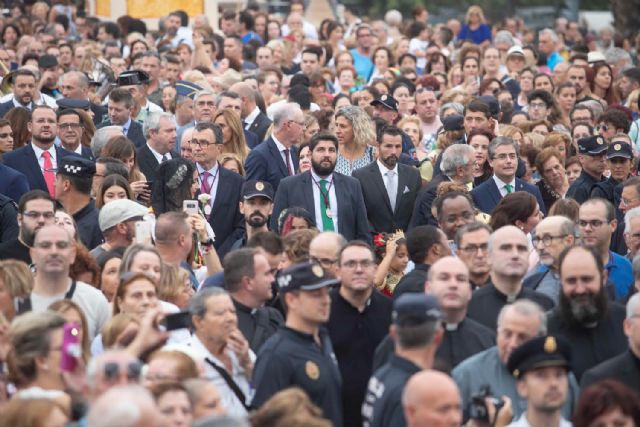 López Miras despide a la Virgen de la Fuensanta, que regresa a su santuario tras la feria de septiembre - 2, Foto 2