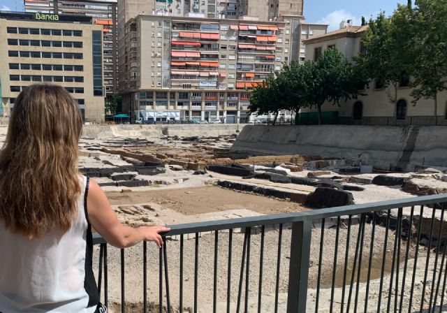 Los arqueólogos confirman que el yacimiento de San Esteban está en buen estado tras las lluvias - 1, Foto 1