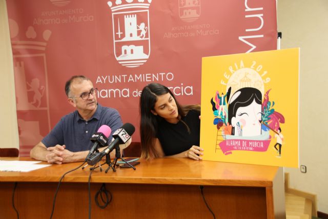 Paula Salinas, autora del cartel de la Feria de Alhama 2019, Foto 2