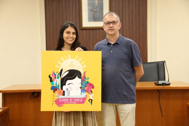 Paula Salinas, autora del cartel de la Feria de Alhama 2019, Foto 3