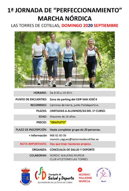 Últimos días para inscribirse en el nuevo curso de iniciación a la marcha nórdica - 1, Foto 1