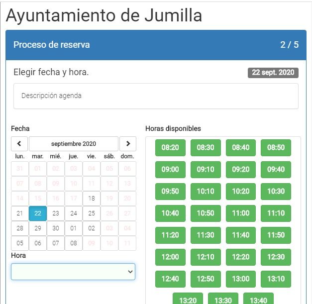 Servicio de Cita Previa por Internet - 2, Foto 2