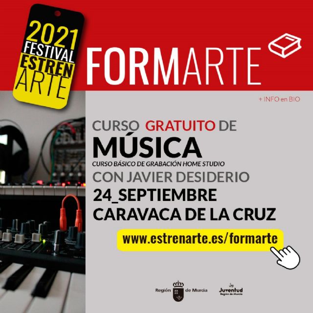 Caravaca acoge un taller sobre técnicas de grabación musical desde casa dentro del festival 'EstrenArte' - 2, Foto 2