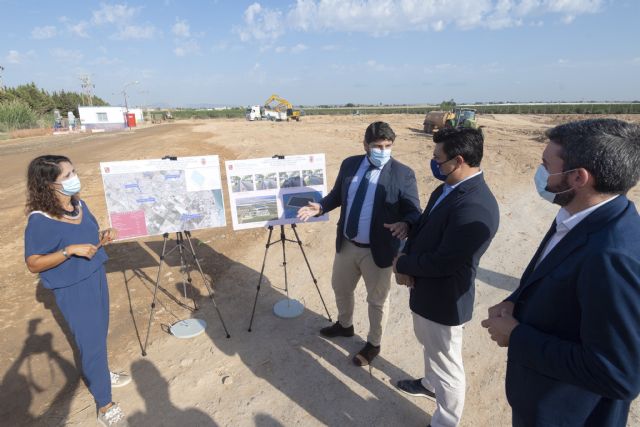La Comunidad inicia las obras de los colectores Norte y Sur de San Javier para minimizar el daño de las lluvias torrenciales en el Mar Menor - 1, Foto 1