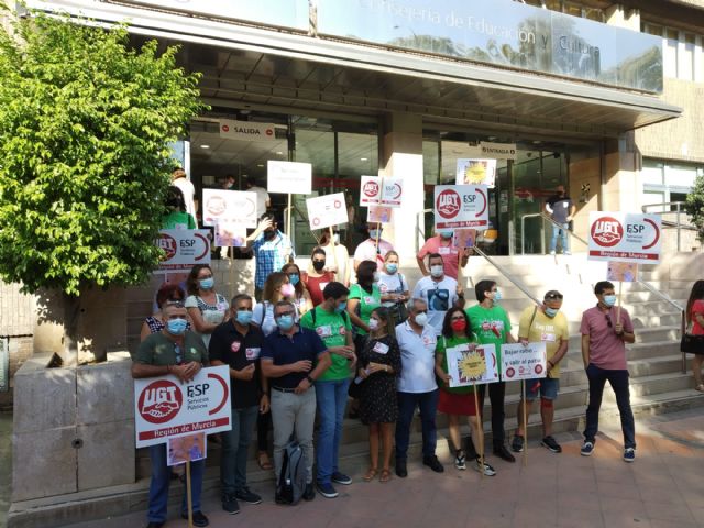 #URGEPLASTAS insta a la consejera Campuzano a  destinar los fondos Covid  a contratar  más  docentes y refuerzos para garantizar la seguridad durante el curso 2021-22 - 2, Foto 2