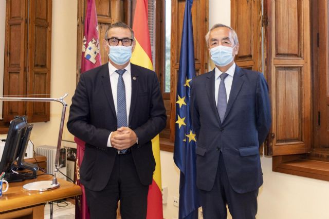 Visita institucional del embajador de Japón a la Universidad de Murcia - 2, Foto 2