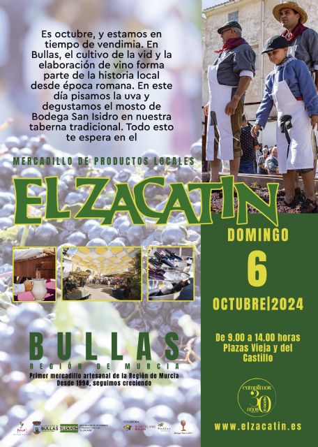 'El Zacatín' de octubre dedica su actividad central al mundo del vino - 1, Foto 1