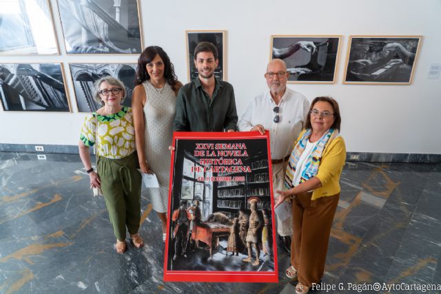 Cartagena arrancará octubre, su mes dedicado a las letras, con la Semana de la Novela Histórica - 1, Foto 1