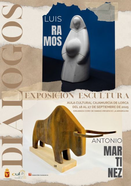 El Coro de Damas de la Virgen de la Amargura inaugura “Diálogos”, una exposición de escultura de Luis Ramos y Antonio Martínez - 1, Foto 1