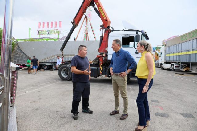 El Ayuntamiento despliega un amplio dispositivo logístico extraordinario en el casco histórico y el Huerto de la Rueda para la Feria de Lorca - 5, Foto 5