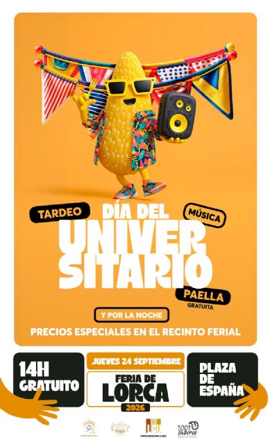 Los universitarios tendrán su propio día en la Feria de Lorca con paella gratuita, precios especiales en las atracciones y la sesión DJ de Marsal Ventura y Alba Dreid - 4, Foto 4