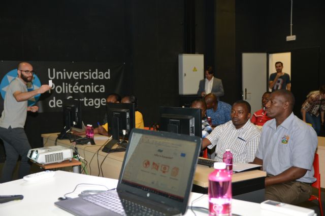 La UPCT enseña a manejar herramientas multimedia a docentes de universidades africanas - 1, Foto 1