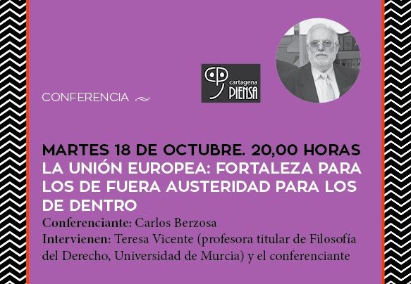 Carlos Berzosa hablará el martes en el Luzzy sobre la situación de la Unión Europea - 2, Foto 2