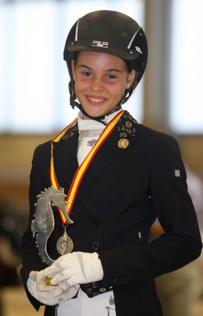La amazona torreña Patricia Rodríguez, subcampeona de España alevín de doma clásica - 4, Foto 4