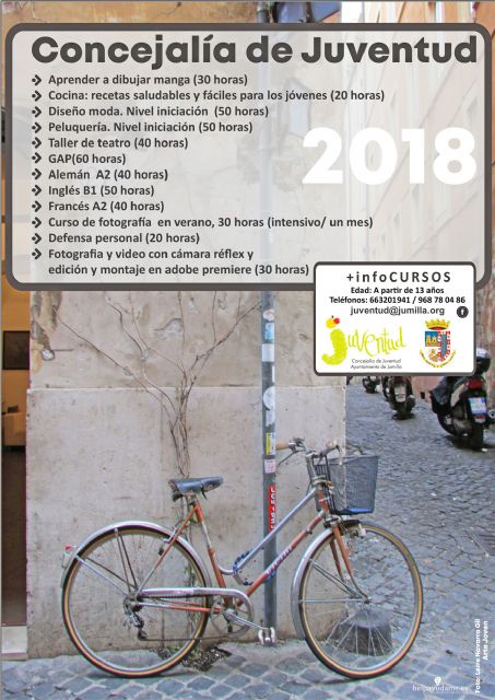 Últimas plazas disponibles en los cursos de la Concejalía de Juventud - 1, Foto 1