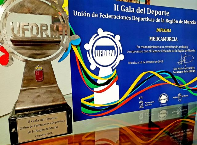 Mercamurcia, distinguida con una mención especial por la Unión de Federaciones Deportivas - 2, Foto 2