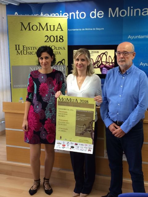 El II Festival Molina Música Antigua, MOMUA 2018, amplía su programación y se celebra del 2 al 18 de noviembre - 1, Foto 1