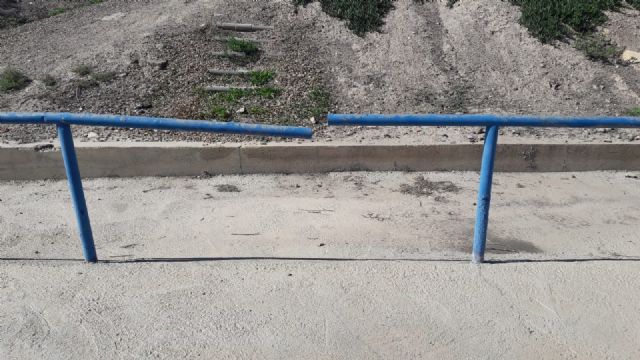 Diego José Mateos vuelve a exigir el arreglo de las instalaciones deportivas de Los Tollos en La Hoya - 4, Foto 4