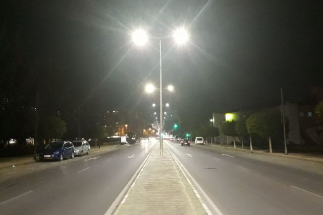 La calle Jorge Juan renueva su alumbrado con la instalación de 62 luminarias de tecnología LED - 1, Foto 1