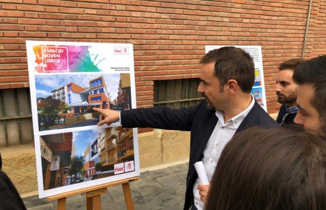 El alcalde de Lorca sigue apostando por la construcción de un centro de ocio juvenil en el solar de la antigua Comisaría de Policía Nacional - 1, Foto 1