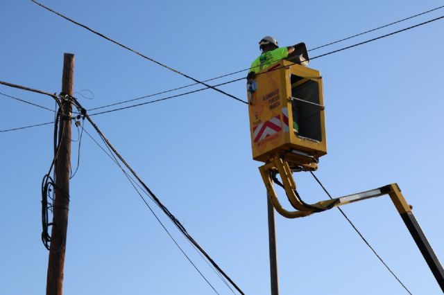 Los vecinos San Ginés van a contar con 340 nuevos puntos de luz que permitirán un ahorro de casi 2.000 euros anuales - 1, Foto 1