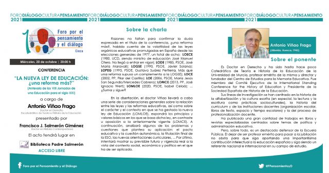 Conferencia la nueva ley de educación: ¿una reforma más? - 2, Foto 2