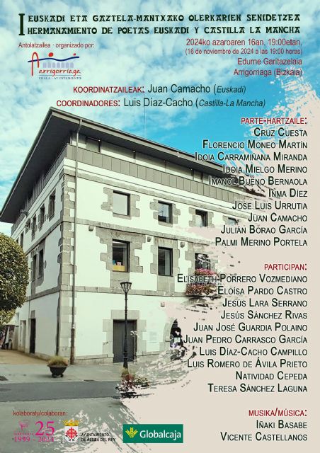 I&ntilde;aki Basabe y Vicente Castellanos, pondrán el contrapunto musical en el 'I Hermanamiento Oretania de poetas de Euskadi y Castilla La Mancha' - 2, Foto 2