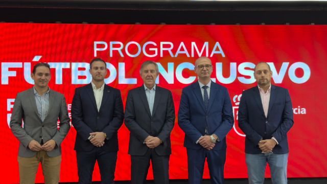 La FFRM y la Consejería de Educación firman un acuerdo para impulsar el Fútbol Inclusivo en los centros docentes - 1, Foto 1