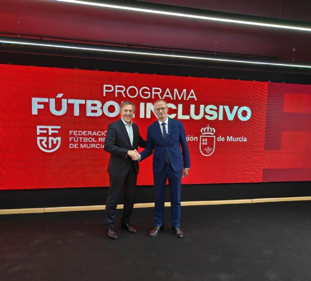 La FFRM y la Consejería de Educación firman un acuerdo para impulsar el Fútbol Inclusivo en los centros docentes - 3, Foto 3