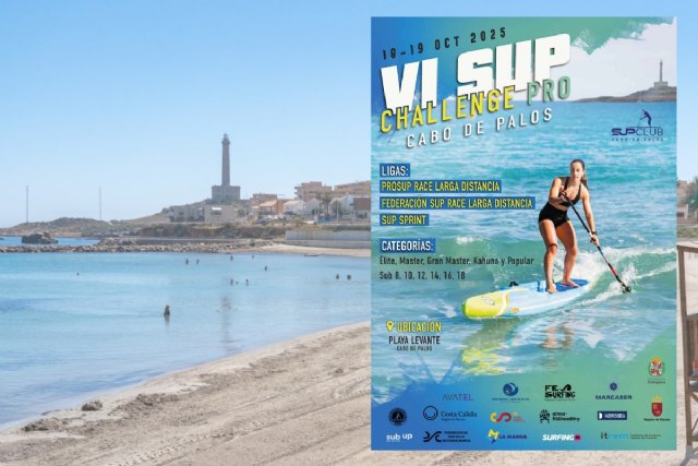 La playa de levante de Cabo de Palos alberga este fin de semana el campeonato de España de surf de remo - 1, Foto 1