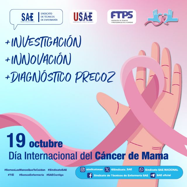 Investigación, innovación y diagnóstico precoz deben basar la estrategia en la lucha contra el cáncer de mama - 1, Foto 1
