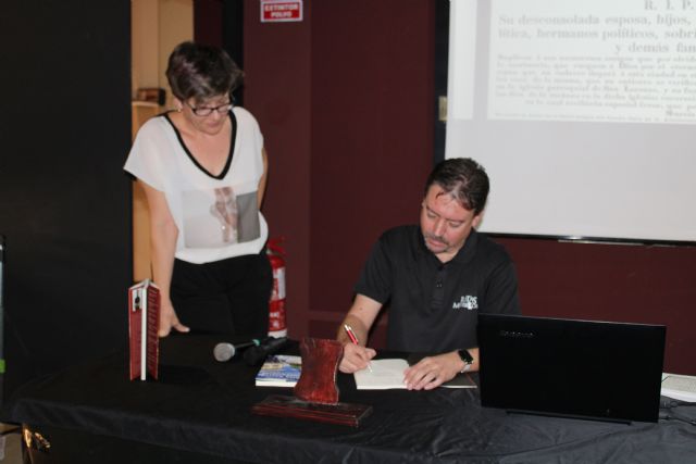 Santi García presenta su libro “Murcia Insólita” en el Museo Barón de Benifayó de San Pedro del Pinatar - 1, Foto 1