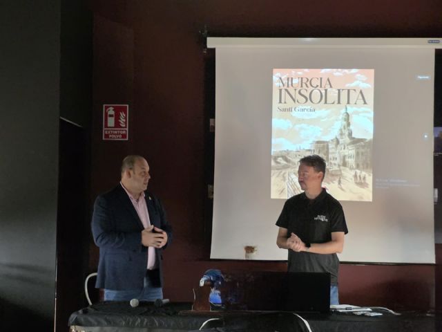 Santi García presenta su libro “Murcia Insólita” en el Museo Barón de Benifayó de San Pedro del Pinatar - 3, Foto 3
