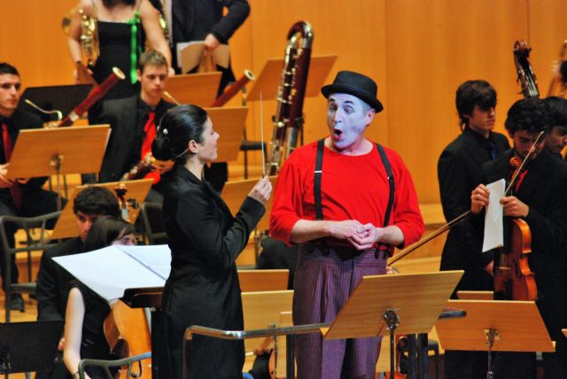 La Sinfónica de la Región y la compañía americana 'Magic Circle Mime' presentan 'Música con mimo' en el Auditorio regional - 1, Foto 1