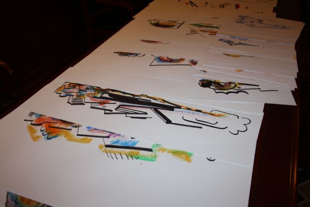 El pintor y escritor Fernando Gil Morales dona al Ayuntamiento, para su difusión cultural, una serie de pinturas y libros - 2, Foto 2