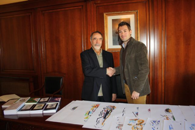 El pintor y escritor Fernando Gil Morales dona al Ayuntamiento, para su difusión cultural, una serie de pinturas y libros - 4, Foto 4