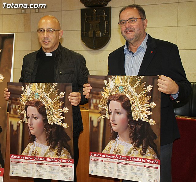 Se presenta el programa de actividades religiosas de las fiestas patronales de Santa Eulalia´2016, Foto 2