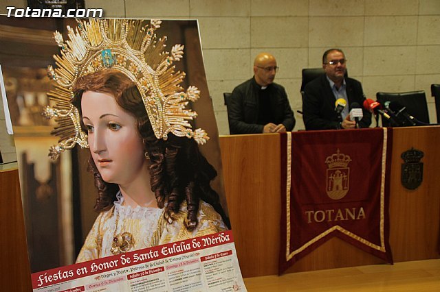 Se presenta el programa de actividades religiosas de las fiestas patronales de Santa Eulalia´2016, Foto 3