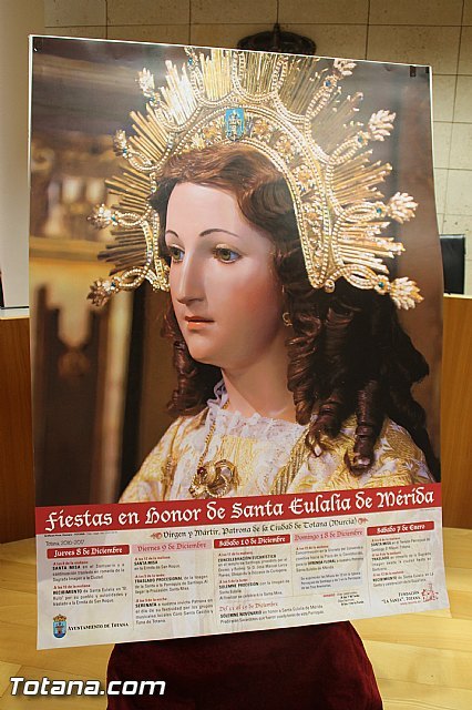 Se presenta el programa de actividades religiosas de las fiestas patronales de Santa Eulalia´2016, Foto 7