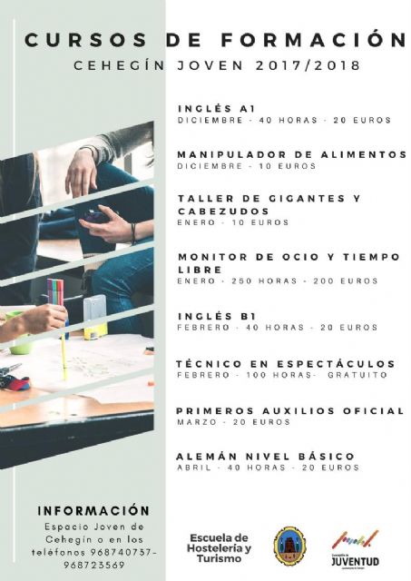 La Concejalía de Juventud ofrece un programa de formación con cursos novedosos para facilitar que los jóvenes puedan acceder al mercado laboral - 2, Foto 2