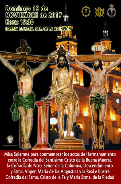 Tres cofradías, dos de Alcantarilla y una de Puerto Lumbreras conmemoran el domingo próximo sus aniversarios de hermanamiento - 1, Foto 1