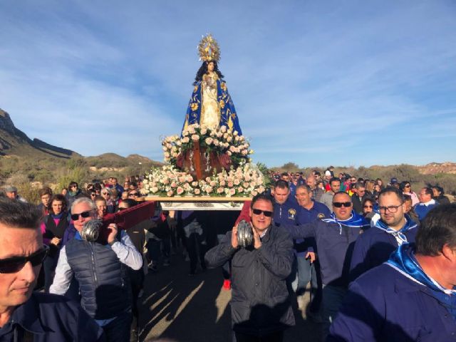 La Virgen del Milagro congrega a centenares de fieles que han disfrutado de la romería de Bolnuevo - 2, Foto 2