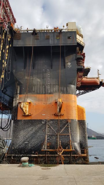 El Puerto acoge un dispositivo especial para el atraque de una plataforma offshore en Escombreras - 4, Foto 4