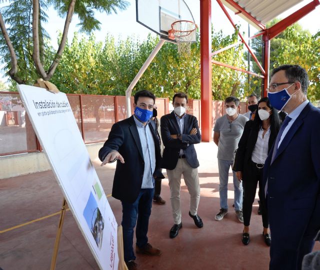 La pista deportiva del colegio de San Pío X estrena una cubierta de 1.320 m2 para sus 120 escolares - 2, Foto 2