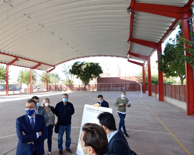 La pista deportiva del colegio de San Pío X estrena una cubierta de 1.320 m2 para sus 120 escolares - 3, Foto 3