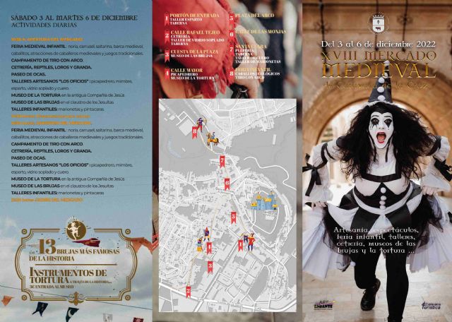 Cerca de 300 puestos de artesanía y gastronomía, junto a un extenso programa de actividades, formarán parte del XVIII Mercado Medieval de Caravaca de la Cruz - 4, Foto 4