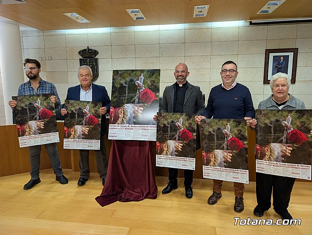 Se presenta el cartel y el programa religioso de las fiestas patronales de Santa Eulalia de Mérida 2025, Foto 1