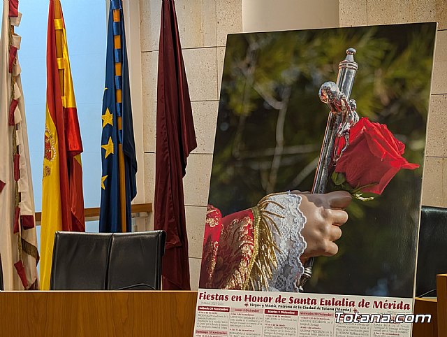 Se presenta el cartel y el programa religioso de las fiestas patronales de Santa Eulalia de Mérida 2025, Foto 4