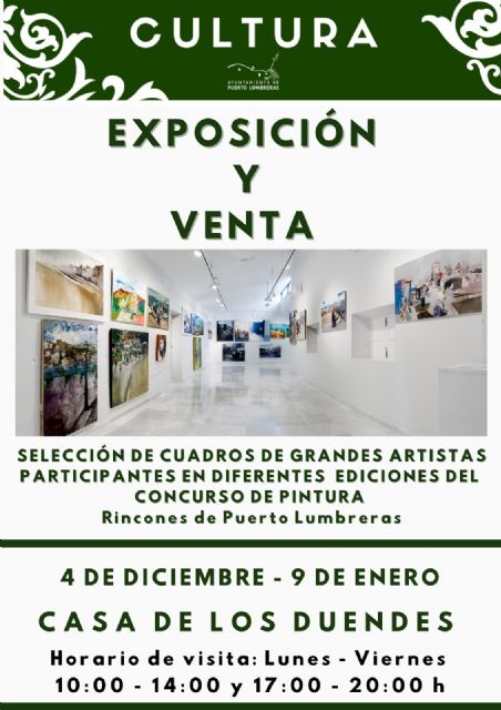 La Casa de los Duendes se convertirá en una galería de arte compuesta por cuadros de diversas ediciones del Concurso de Pintura 'Rincones de Puerto Lumbreras' - 1, Foto 1