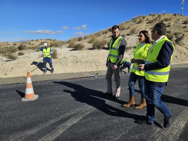Avanzan las obras de acondicionamiento del camino rural Contiendas-Jaira en Abanilla - 1, Foto 1
